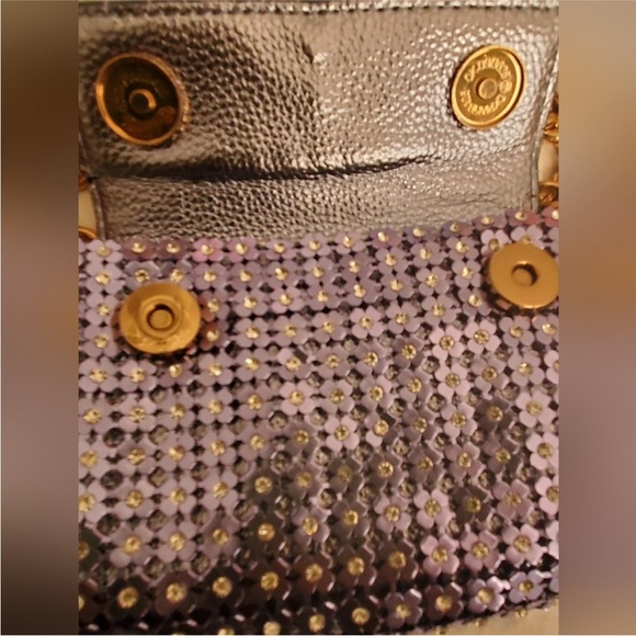 Kurt Geiger Blue Sequin Crossbody Bag - Picture 7 of 10